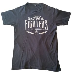 Foo Fighters Mens Shirt Size Medium 100% Organic Black Sonic Highways Tour 2015
